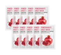 [PACK OF 10] EUNYUL Purity Pomegranate Sheet Mask Pack 10pcs Korean Skincare Facial Mask Pack