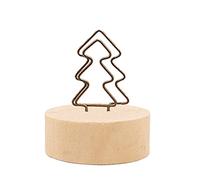 Pack of 10 Exquisite Photo Stand Memo Unique Christmas Theme Design for Ideal for Wedding Restaurant Banquet Chris Photo Clip Love for Pictures Kids