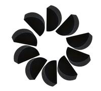 Pack of 10 Face Painting Sponges - High-Density Face Painting Sponges, Reusable Artist Sponges | Water Droplet Semi-Circular Sponges, Smooth Body Face Painting Craft Sponges for Makeup & Art Projects