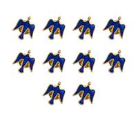 Pack of 10 Fashionable Doves Pin Casual Wear Pin Alloy Clothing Jewelry Unisex Jewelry Alloy Texture Suitable for Party