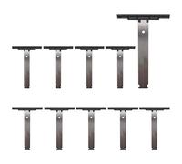 Pack of 10 Flexible Clip Fasteners - Suspension Spring for Fixing Apron - Apron Lock - Made and Quality in France - For Electric and Manual Roller Shutters