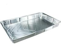 (Pack of 10) Foil Baking Trays Large Tray Bake containers Aluminium Disposable Dishes 12 x 8"