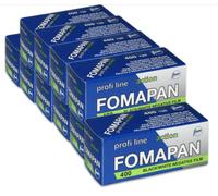 Pack of 10 Foma Fomapan ACTION 400 ASA Black/White Negative film on roll/medium format / 120 format