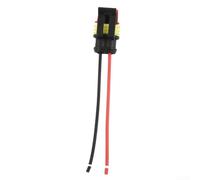Pack of 10 for Superseal Amp/Tyco 2-Pin Electric Cable Connector, Waterproof for Car, Motorcycle, Truck, Boat, 0.75-1.5 mm²