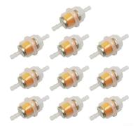 Pack of 10 Fuel Oil Filters for Scooter Motorcycle Moped Designed for Compatibility with Most Motorcycles Dirt Bikes and ATVs