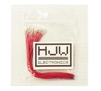 Pack of 10 Grain Of Wheat Miniature White Light Bulb Lamps With Wires, 3V Or 6V, 0.2W Or 0.4 W (3 Volt)