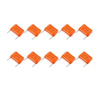 Pack of 10 Guitar Tone Capacitors 400V 104J Elevating Sound Output and Reduced Noise in Musical Instruments Electronic Capacitors for Guitar Sound