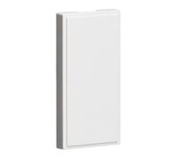 Pack of 10 - Half Blanking Modules (25 x 50mm) - White