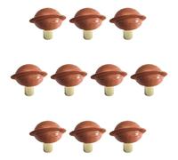 Pack of 10, Hand Painted Resin Drawer Pulls Cabinet Knobs Cupboard Door Handles Planet Shape Kitchen Home Decoration Furniture Closet Pull Bathroom Cupboard Hardware Handle
