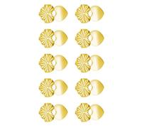 Pack of 10 Heavy Earrings Heart Lifter Sturdy Earplug Retainer Earring Backs for Heavy Earrings Heart Shape Butterfly Earring Backs