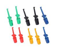 Pack Of 10 High Sensitivity Test Hook For Precise Connection Suitable For Various Instrument And Testing Needs High Sensitivity Test Clip