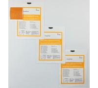 Pack of 10 Inadine Dressings - Non-Adherent Pads for Wound Care & Infection Prevention | Sterile Pads | Infection Management