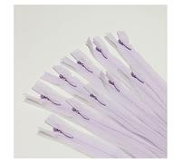 Pack of 10 Invisible Closed Zippers, Zippers in Many Sizes and Colors #3, Fine, Elegant and Discreet Zipper to Sew On Clothes, Dresses, Skirts, Sewing, (18 cm, 164)