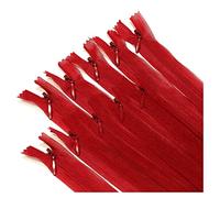 Pack of 10 Invisible Closed Zippers, Zippers in Many Sizes and Colors #3, Fine, Elegant and Discreet Zipper to Sew On Clothes, Dresses, Skirts, Sewing, (50cm, 163)