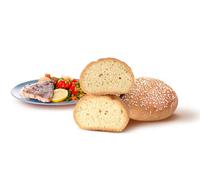 Pack of 10 Keto Bread with Sesame Seeds for Burger Keto SoKeto (10 x 60g) with 2.7 g of Carbohydrates per Portion for Keto/Protein/Diabetic Diet Ig<2