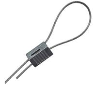 (Pack Of 10) Kl200 Zip-Clip Rize Steel Rope Grip (3mm - 4.5mm Wire)