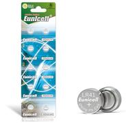 Pack of 10 - LR41/AG3 Eunicell 1.5V Button Coin Cell Alkaline Batteries - Suitable for use in LED lights, Digital Voice Recorders, Toys, Blood Glucose, Cholesterol Testing, Meters, Toys