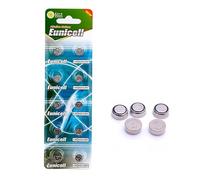 Pack of 10 - LR41/AG3 Eunicell 1.5V Button Coin Cell Alkaline Batteries - Suitable for use in LED lights, Digital Voice Recorders, Toys, Blood Glucose, Cholesterol Testing, Meters, Toys