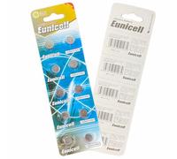 Pack of 10 - LR927/AG7 Eunicell 1.5V Button Coin Cell Alkaline Batteries - Suitable for use in LED lights, Digital Voice Recorders, Toys, Blood Glucose, Cholesterol Testing, Meters, Toys