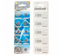 Pack of 10 -LR936/AG9 Eunicell 1.5V Alkaline Batteries - Suitable for use in LED flashlights, Digital Voice Recorders, Toys, Blood Glucose, Cholesterol Testing, Meters, Toys