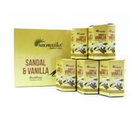 Pack Of 10 Masala Backflow Incense Sandalwood & Vanilla
