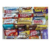 (Pack Of 10) Mega Mix Chocolate Gift Hamper Full Size Bars