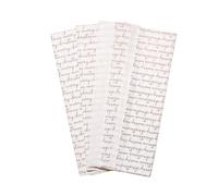 Pack of 10 Merry Christmas Luxury Red Metallic Plastic-Free 18gsm Tissue Paper Sheets 50x70cm - Patterned Tissue Paper for New Year, Party, Wedding, Birthday Packing Present Gift Box DIY Art Crafts