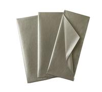 Pack Of 10 Metallic Silver Acid Free 50 X 70Cm Tissue Paper Sheets