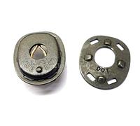 Pack of 10 - Military Black Lift The dot Socket and Plate Fastener Genuine DOT Brand