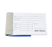 [Pack of 10] Mini Carbonless Cash Receipt Books Sales Duplicate Paper Copy Record Pads