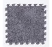 Pack Of 10 Multicolor 30x30 cm Puzzle Foam Floor Mat,Carpet Foam Squares(Grey)