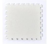 Pack Of 10 Multicolor 30x30 cm Puzzle Foam Floor Mat,Carpet Foam Squares(White)