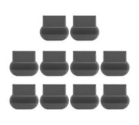 Pack of 10 Multipurpose Toilet Covers Lifters Handles Oval Designs Avoid Touching Public Toilet Seats Clean Tool Oval Styles Toilet Handle