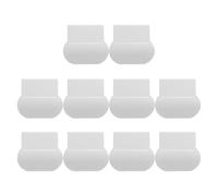 Pack of 10 Multipurpose Toilet Covers Lifters Handles Oval Designs Avoid Touching Public Toilet Seats Clean Tool Oval Styles Toilet Handle