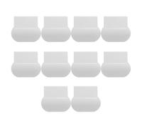 Pack of 10 Multipurpose Toilet Covers Lifters Handles Oval Designs Avoid Touching Public Toilet Seats Clean Tool Public Restroom Accessory