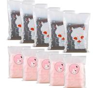 Pack of 10 Newborn Hospital Bags in Two Different Sizes, Interchangeable Bags for Newborns, Transparent Bags with Hermetic Sliding Closure, for Birth, Baby Equipment Storage