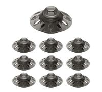 Pack of 10 Open Dome 4.0 M for Phonak, Unitron and Hansaton Headphones 4.0 Headphones, Size M 8 mm Diameter