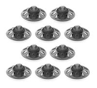 Pack of 10 Open Dome 4.0L for Phonak, Unitron and Hansaton Headphones 4.0 - Size L 10mm Diameter