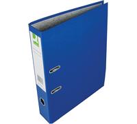 Q-Connect Lever Arch File Paperbacked Foolscap Blue (Pack of 10) KF20030