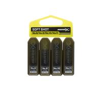 Pack of 10 pellets Matrix Soft Shot Green 0,04 g