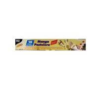 Pack of 10 piping bags 23 x 46 cm (1.8 litres) plus 3 PAP STAR nozzles.