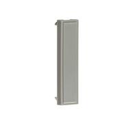 Pack of 10 - Quarter Blanking Modules (12.5 x 50mm) - Grey