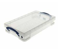 PACK OF 10 Really Useful Boxes 6 Litre C4 Envelopes Clear Storage Box with Lids