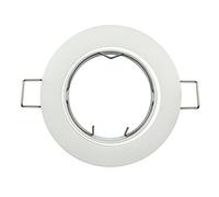 Pack of 10 Recessed GU5.3 MR16 Fitting Frost White Ceiling Downlight Fitting