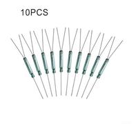 Pack of 10 Reed Switches 3 Pin SPDT Design with Dual Output for Magnetic Induction in IoT Projects