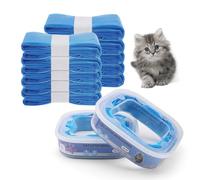 Pack of 10 Refill Films for Litter Genie Standard, Plus, XL, Style, Cat Litter Refill Bag, Waste Bag, 100% Odour Protection