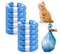 Pack of 10 Refill Foil Rings Refill Bag Compatible Refill Cash for Litter Genie XL & Litter Locker & LitterLocker II Nappy Bin and for Littycat Refill Cassette (10)
