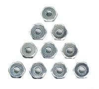 Pack of 10 Replacement M8 Bar Nuts for MS170 MS180 MS192 MS310 MS340 MS360 MS380 MS390 MS440 MS460 MS640 MS660