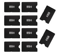 Pack of 10 RFID Blocker Card, EC Card Protective Case, Credit Card Case, RFID Protection, ID Card Sleeves, Card Protection for Against Data Theft Bank Cards EC Card Case Card Personal Case Bank Cards