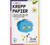 Pack of 10 Rolls of FARBMIX BASIC FOLIA Crepe Paper, 50 x 200 cm multicoloured